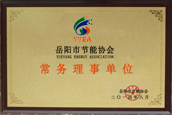 岳陽市節(jié)能協(xié)會(huì)常務(wù)理事單位